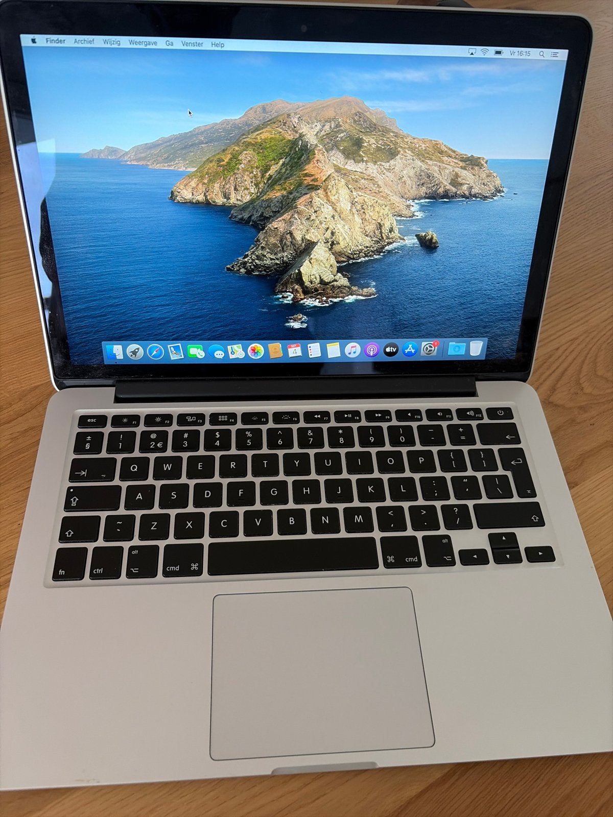 MacBook Pro (Retina, 13-inch, Early 2015) - 8GB RAM, 2 tot 3 Ghz, Qwerty, 8 GB, 13 inch