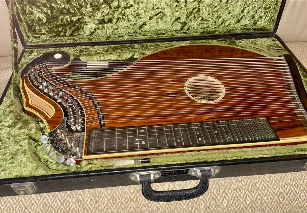 TOP Concertcither / Harpcither "Volkmann” ( Citer, Zither), Muziek en Instrumenten, Snaarinstrumenten | Overige, Ophalen of Verzenden
