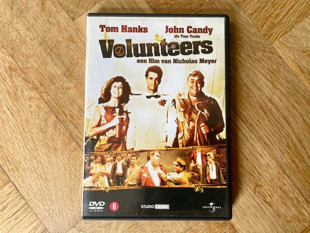 The Volunteers (1985) op DVD (nette staat, met NL), 1980 tot heden, Ophalen of Verzenden, Zo goed als nieuw, Komedie