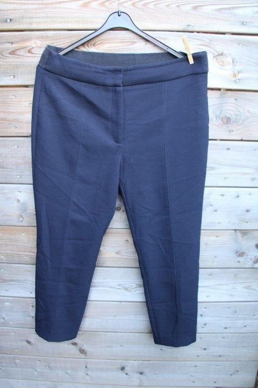 Broek donkerblauw Peserico mt 48IT (EU42) Vaste prijs, Peserico, Blauw, Maat 42/44 (L), Ophalen of Verzenden