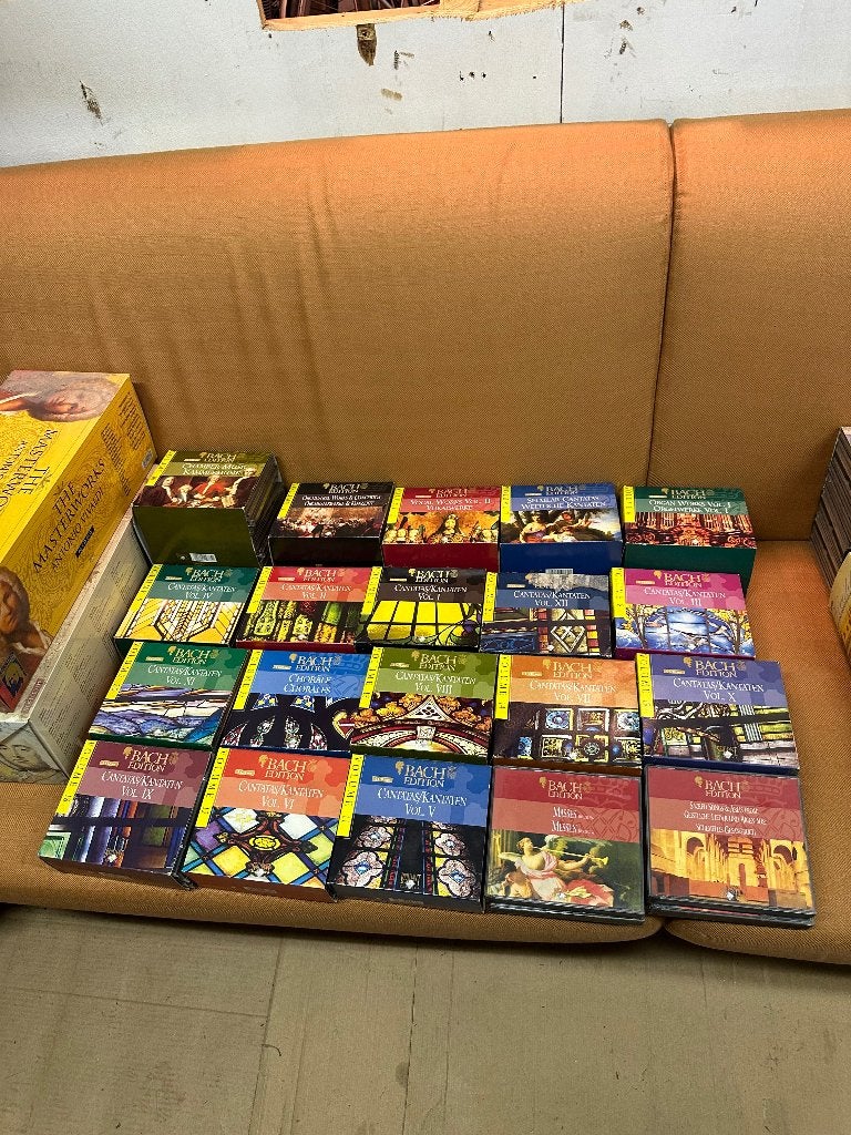 Verzameling Klassieke Muziek–Bach, Mozart, Vivaldi, Händel, Ophalen, Boxset, Gebruikt, Overige formaten