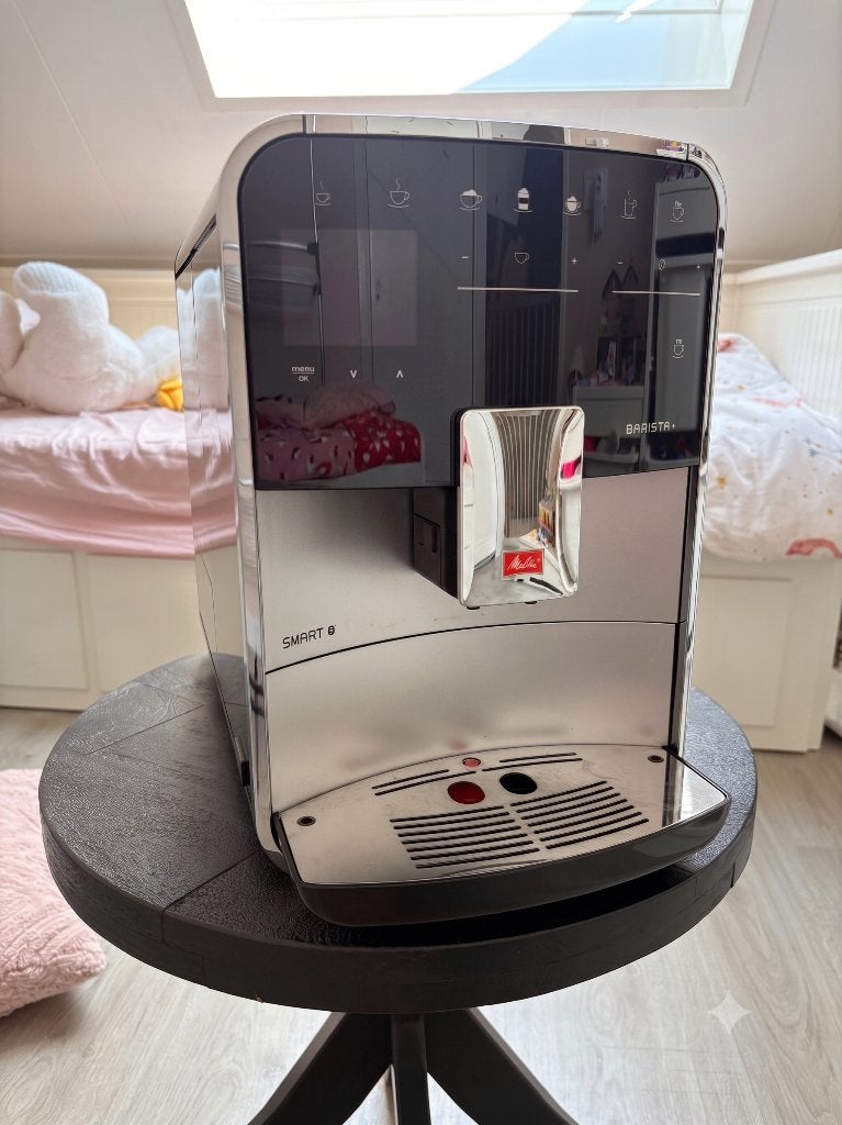 Melitta Barista volautomatische koffiemachine, Ophalen, Afneembaar waterreservoir, Gebruikt, Koffiemachine