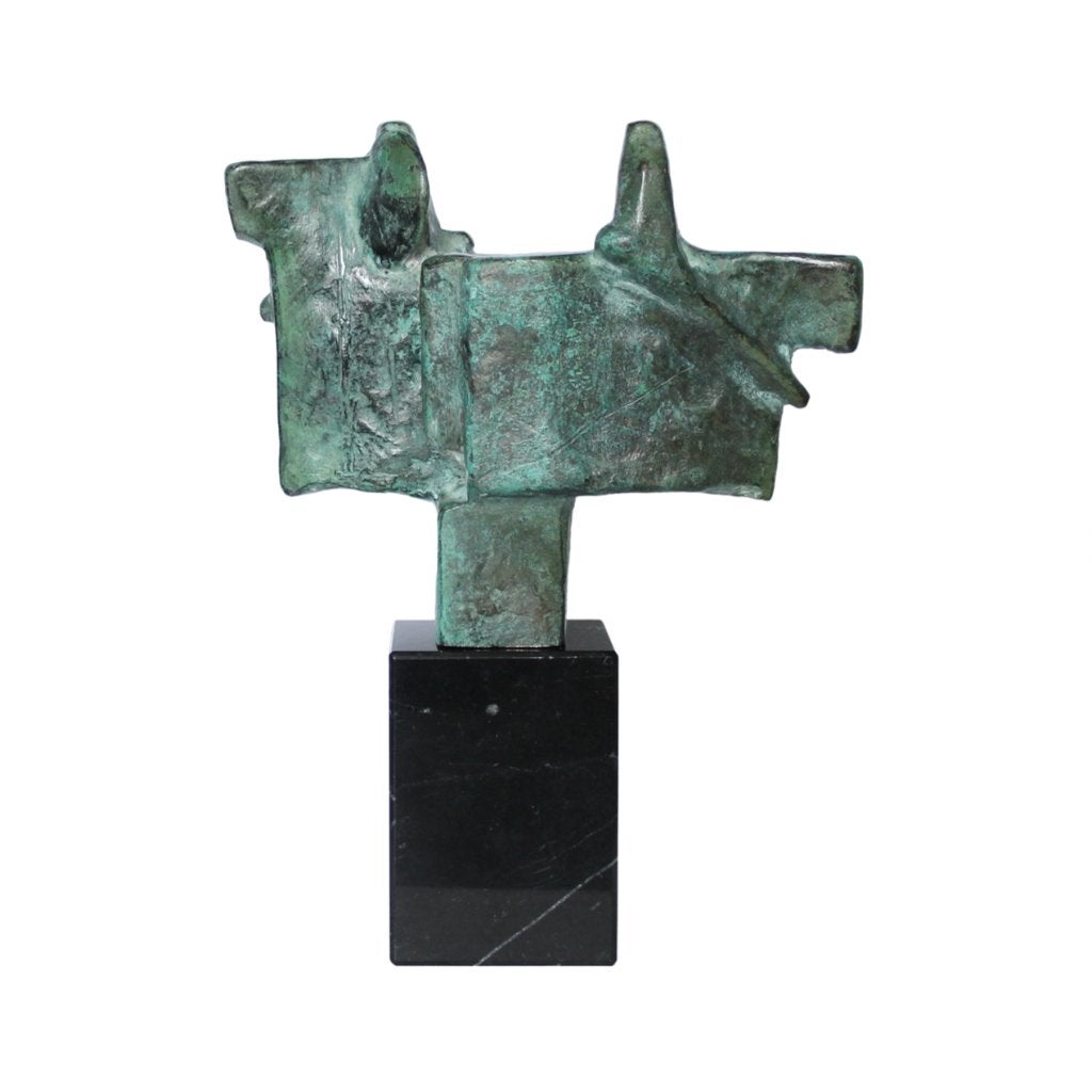 BRONZEN BEELD Eric Claus WACHTERS, Verzenden, Brons, Beeld