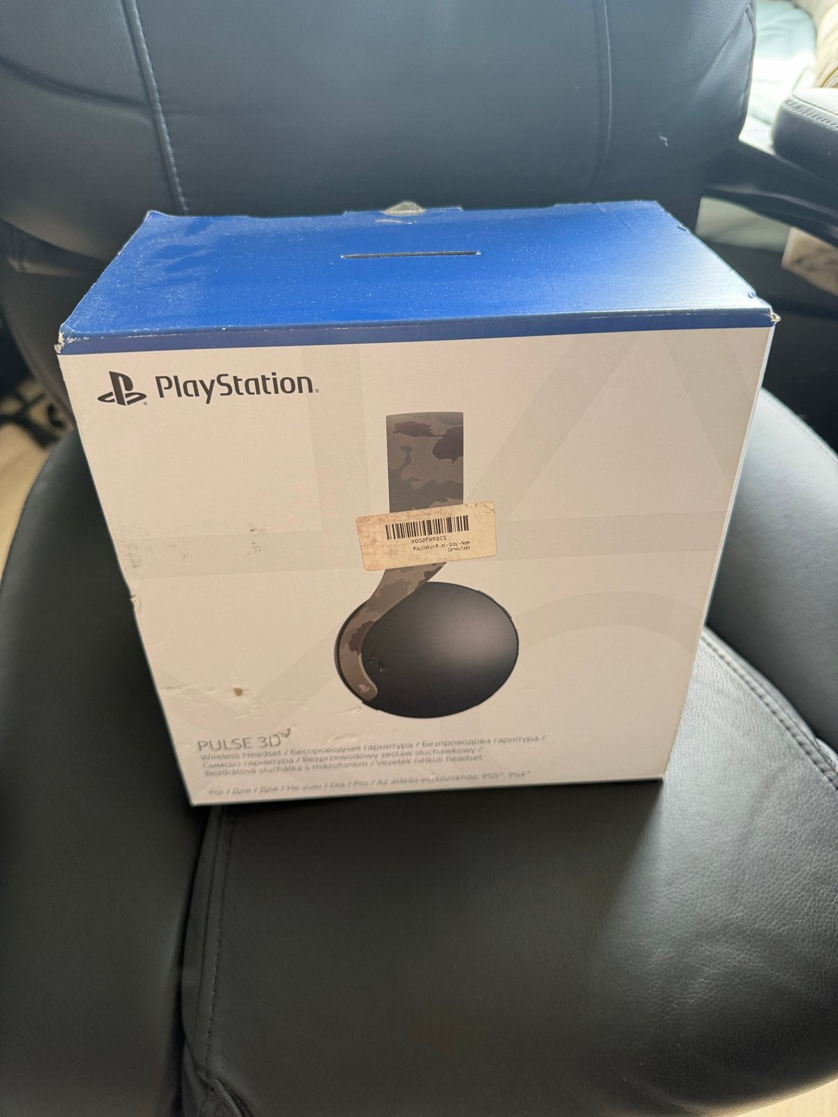 Foto 6 van Sony PlayStation PULSE 3D Draadloze Headset – Gray Camouflag