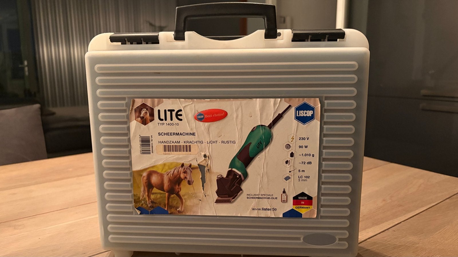 Liscop Lite scheermachine als nieuw!!, Ophalen of Verzenden, Zo goed als nieuw