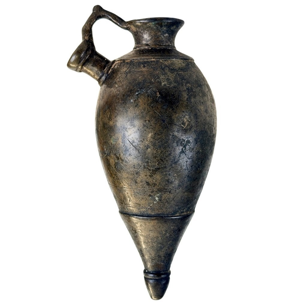 Huqqa kan – brons – India – 20,5 cm, Antiek en Kunst, India, Ophalen of Verzenden, Ritueel object, Brons