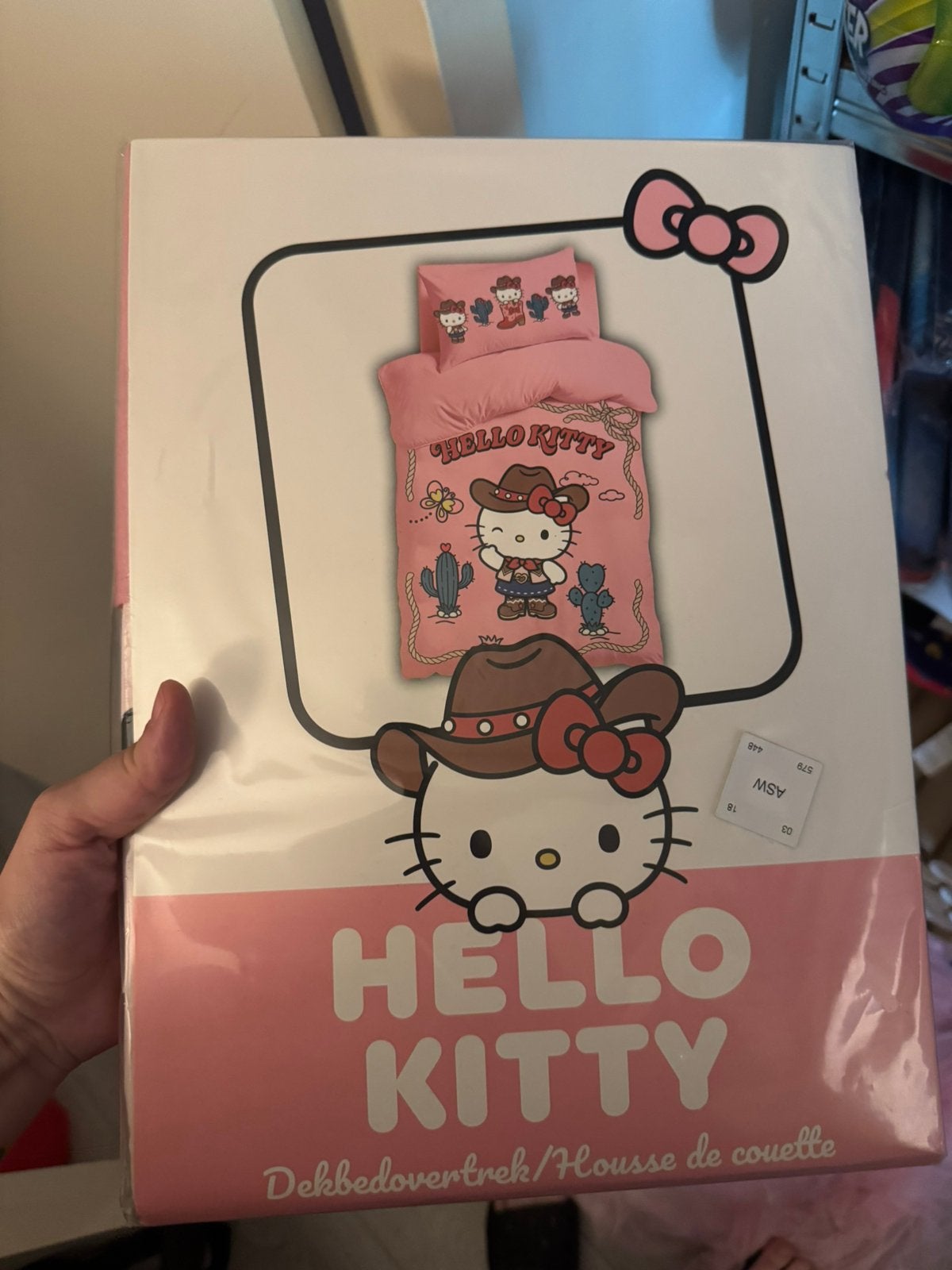 Dekbedovertrek hello Kitty, Dekbedovertrek, Nieuw, Roze, Verzenden