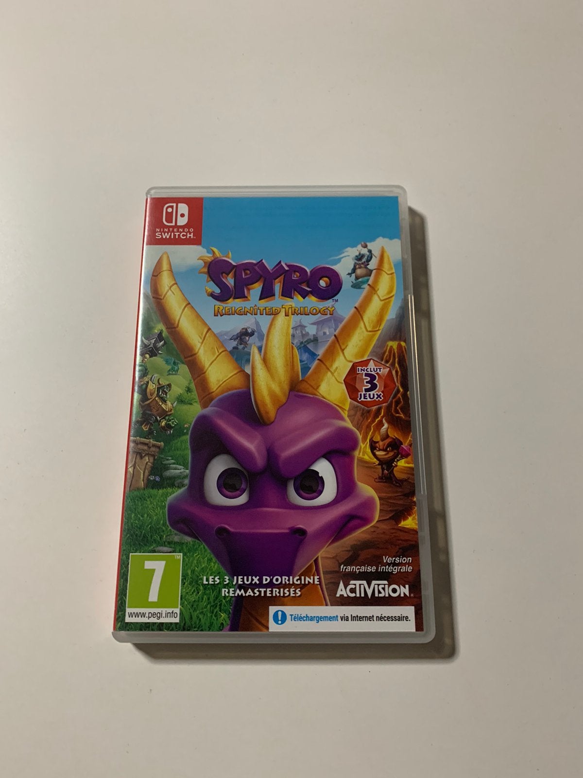 Spyro Reignited Trilogy | Nintendo Switch, Spelcomputers en Games, Avontuur en Actie, 1 speler, Ophalen of Verzenden, Zo goed als nieuw