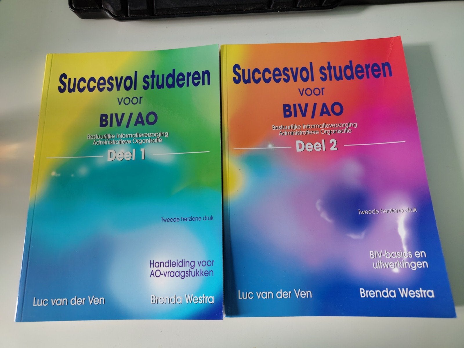 Succesvol Studeren BIV/AO Deel 1 & 2 - Luc van der Ven, Luc van der Ven, Brenda Westra, Zo goed als nieuw, Gamma, HBO