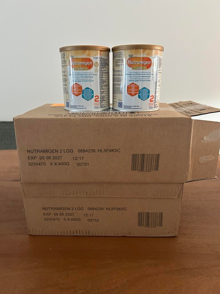 Nutramigen 2 LGG - 11 stuks, Kinderen en Baby's, Babyvoeding en Toebehoren, Ophalen of Verzenden, Nieuw, Overige typen
