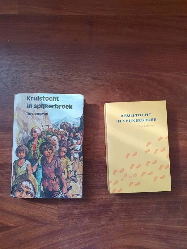 KRUISTOCHT IN SPIJKERBROEK van Thea Beckman, Ophalen of Verzenden, Zo goed als nieuw