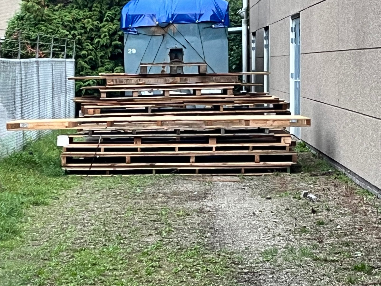 Pallets voor de kachel, Ophalen, Gebruikt, Overige houtsoorten, Pallet