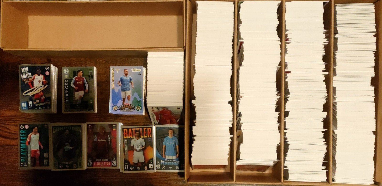 Bulk partij 3.735 kaarten Match Attax 23/24 & Extra Chrome, Verzenden, Zo goed als nieuw, Buitenlandse clubs, Spelerskaart