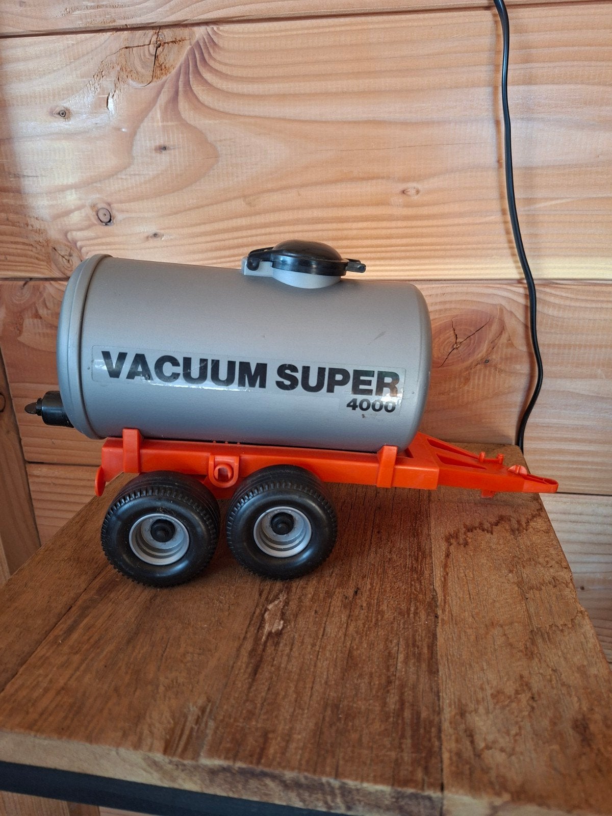 Vintage Playmobil Vacuum Super 4000 Tanker Aanhanger, Ophalen, Gebruikt