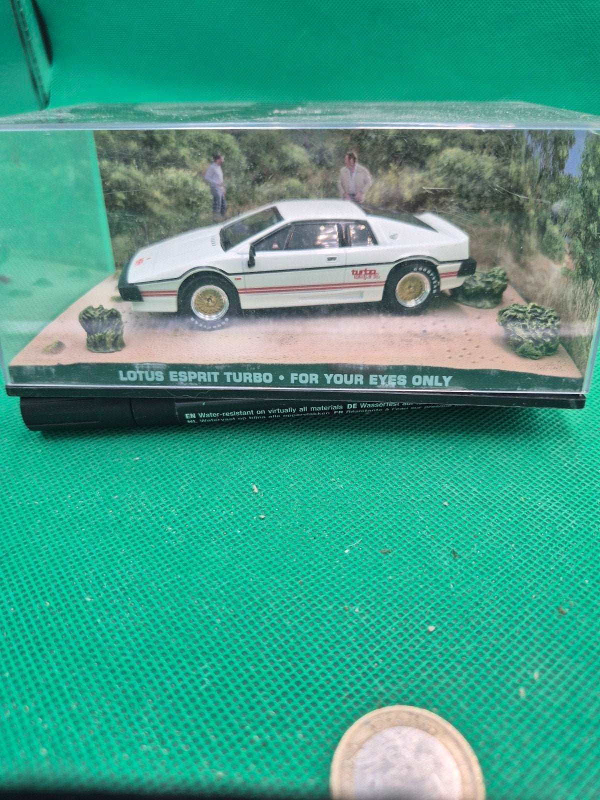 419 Lotus Esprit turbo 1/43 007, Ophalen of Verzenden, Zo goed als nieuw, Auto, Overige merken