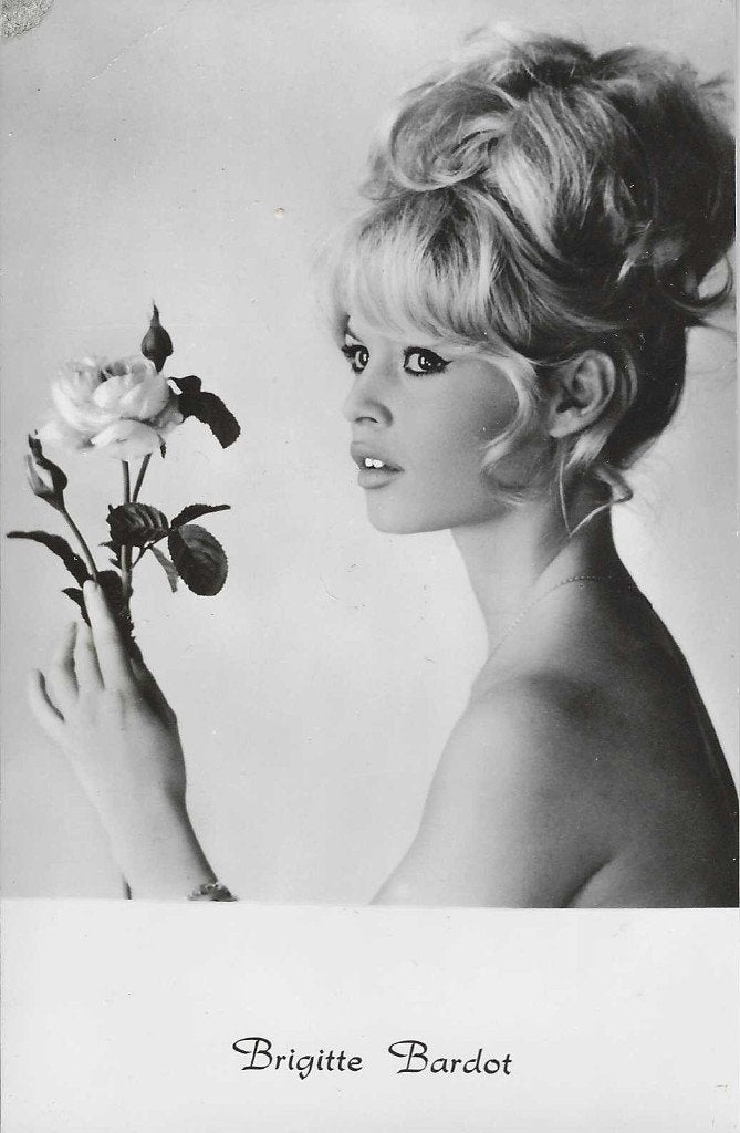 Filmsterren ansichtkaart Brigitte Bardot, Verzenden, 1960 tot 1980, Ongelopen, Sterren en Beroemdheden