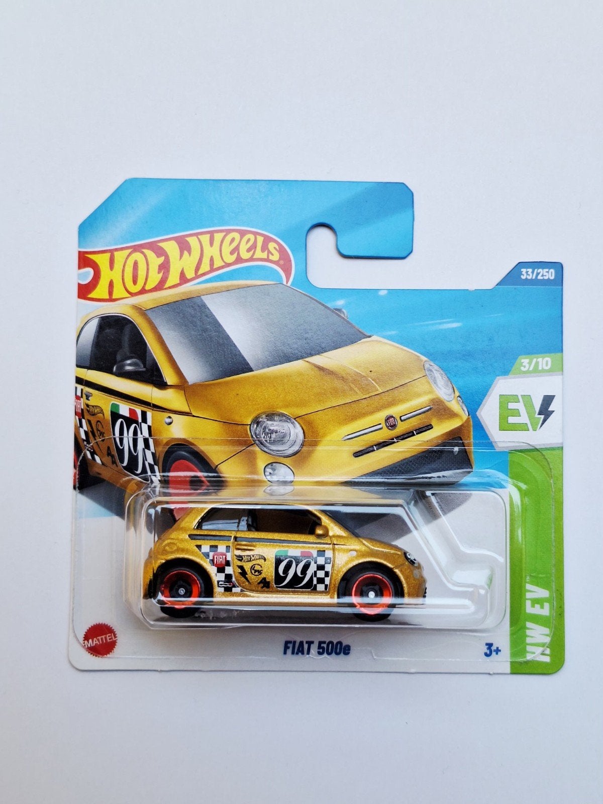 Hot wheels 2025  FIAT 500e, Ophalen of Verzenden, Nieuw, Auto