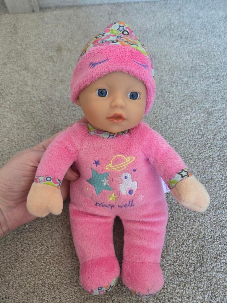 Zapf zachte babypop, Ophalen of Verzenden, Zo goed als nieuw, Babypop