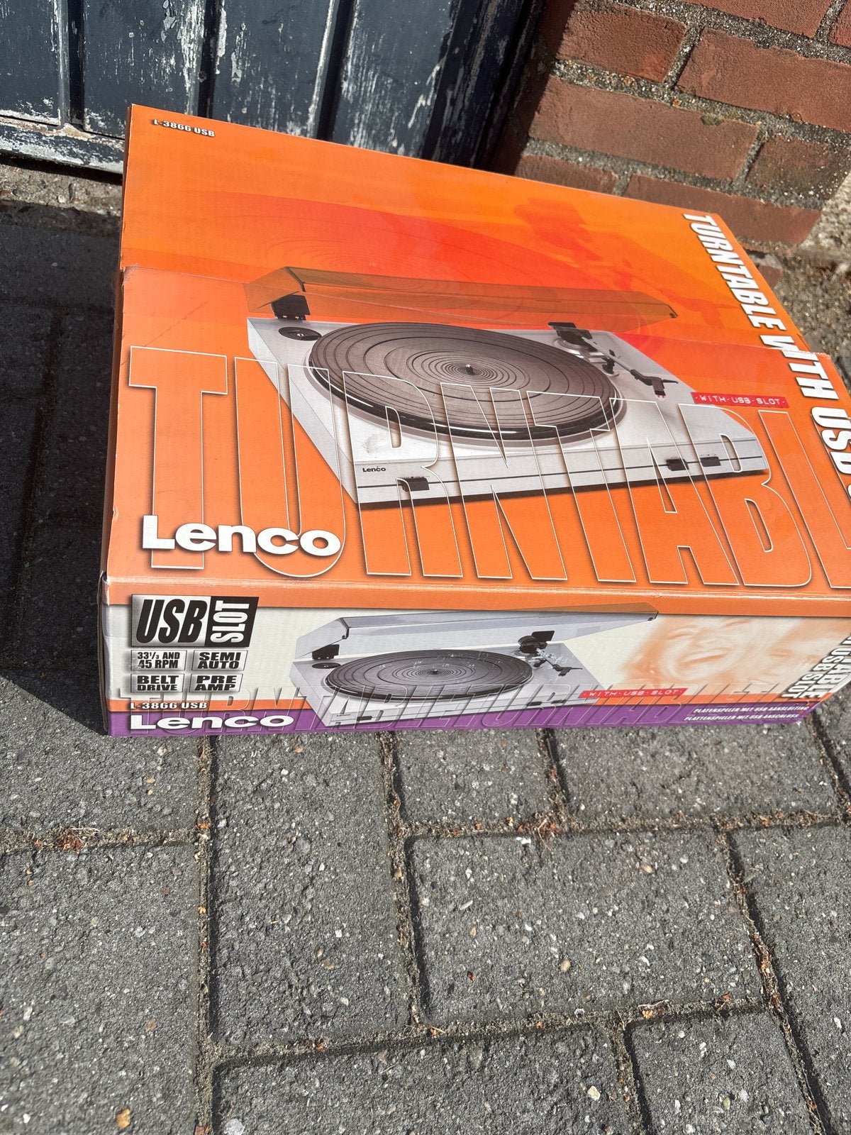 Nieuwe Lenco platenspeler met USB-aansluiting, Audio, Tv en Foto, Overige merken, Automatisch, Nieuw, Ophalen of Verzenden