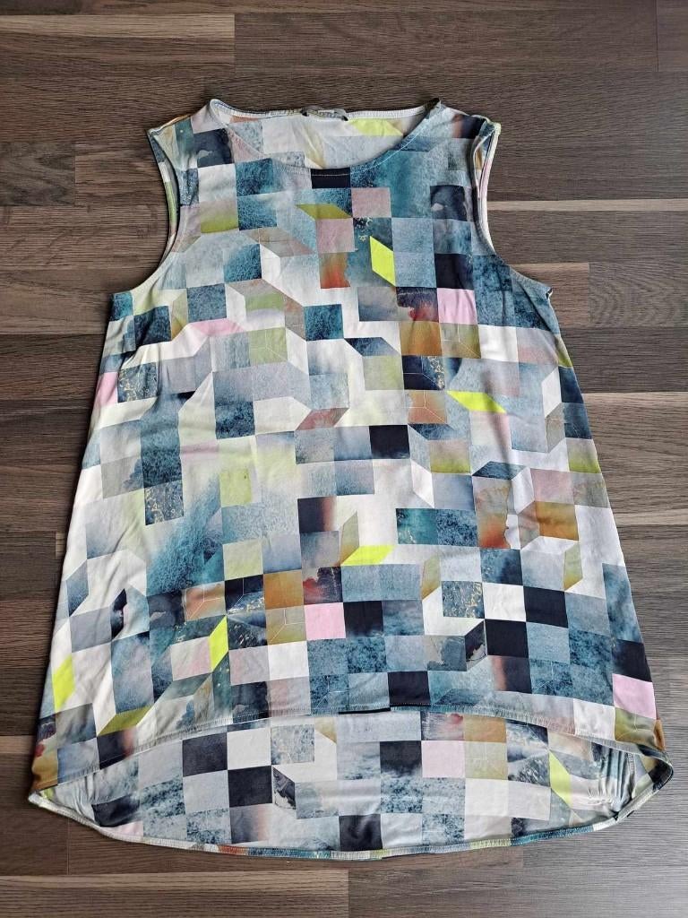 COS top,  ofwel blouse NED, mt S, Maat 38/40 (M), Blauw, Ophalen of Verzenden, Zo goed als nieuw