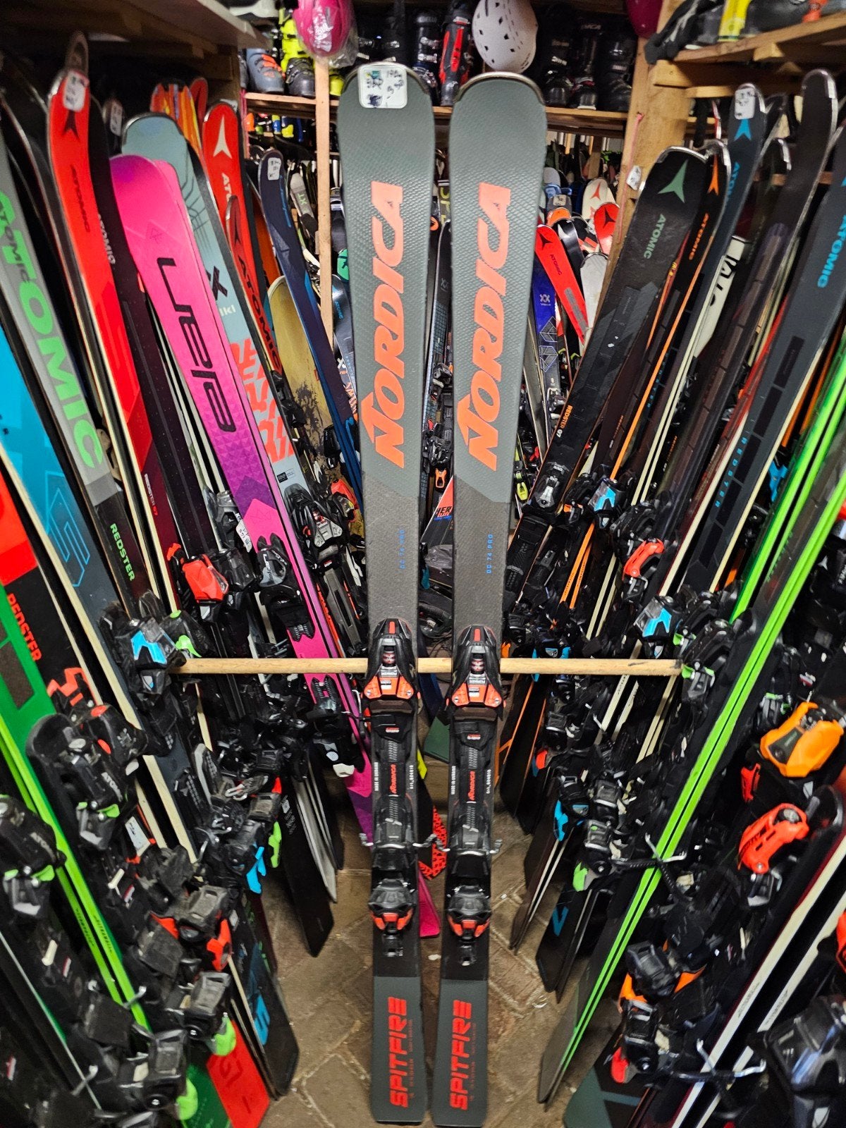 174 NORDICA SPITFIRE DC 74 PRO 950€ gevorderd, 160 tot 180 cm, Ophalen of Verzenden, Zo goed als nieuw, Carve