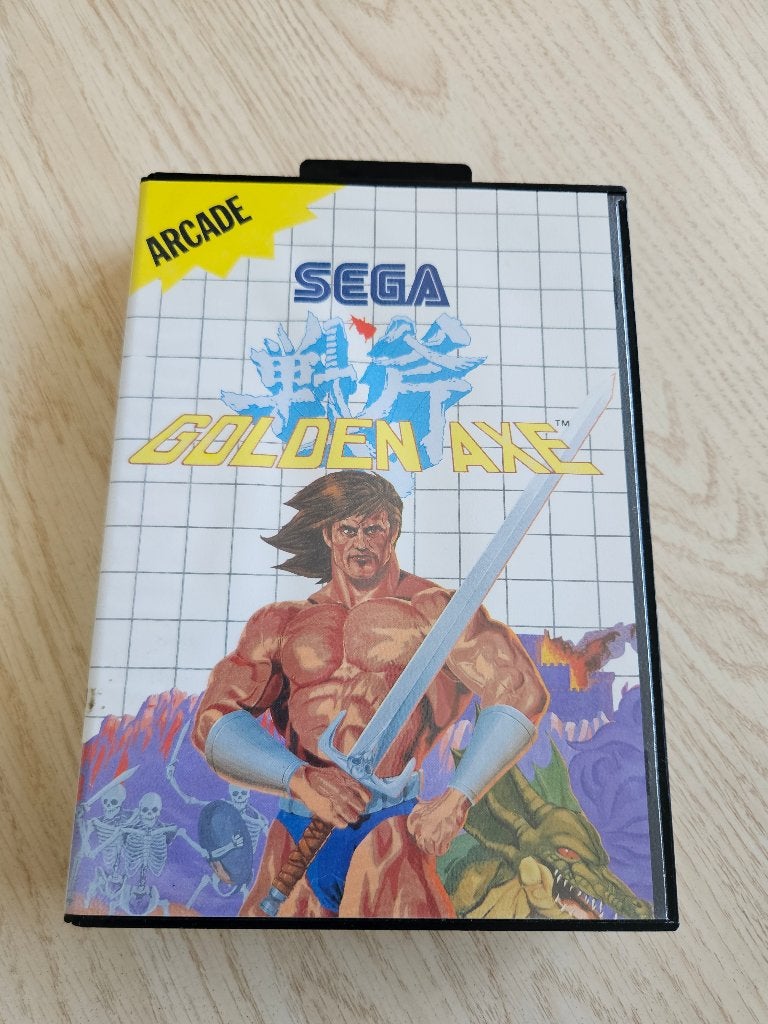 Golden Axe - Sega Master System (CIB), Avontuur en Actie, Gebruikt, 1 speler, Ophalen of Verzenden