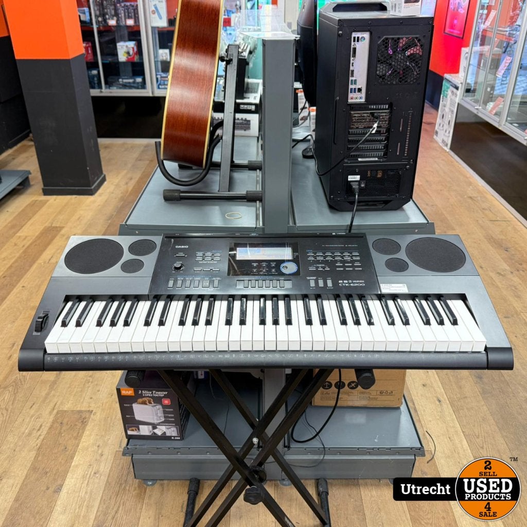 Casio CTK-6200 Keyboard met 61 toetsen, Muziek en Instrumenten, Keyboards, Casio, Zo goed als nieuw, Support@casio.com, 6-2, Hon-machi 1-chome
Shibuya-ku, Tokyo 151-8543
Japan