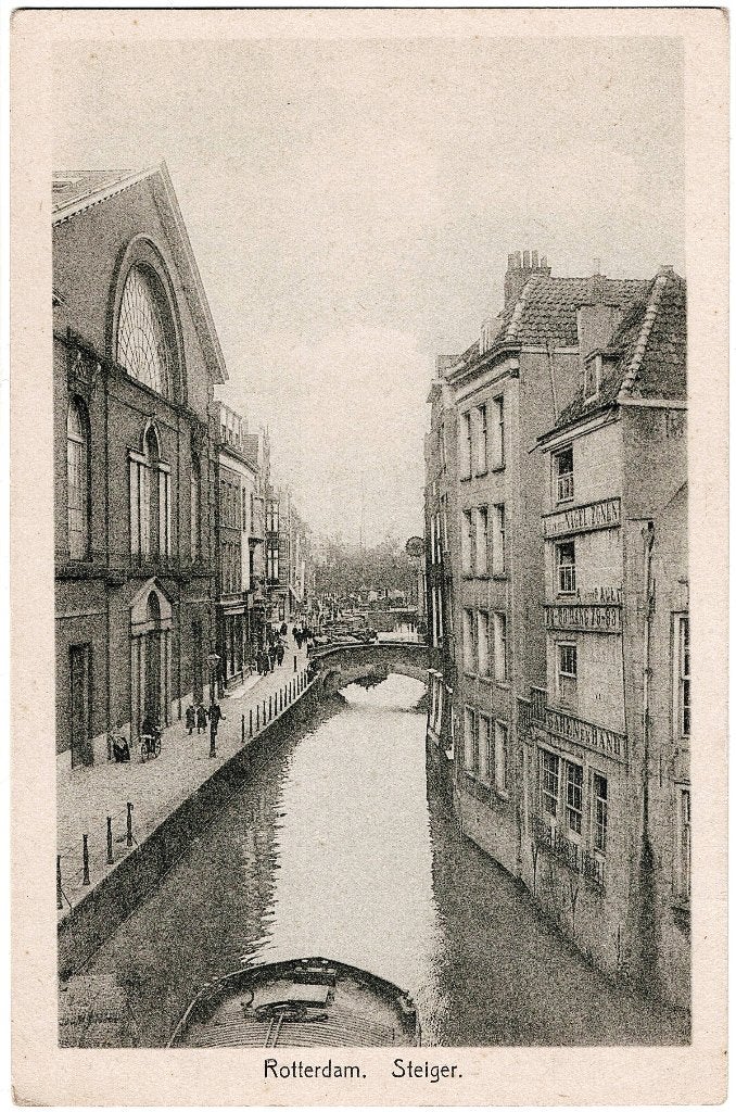 Rotterdam 24, de steiger, ongelopen, richtprijs 4,==, Verzenden, 1920 tot 1940, Ongelopen, Zuid-Holland