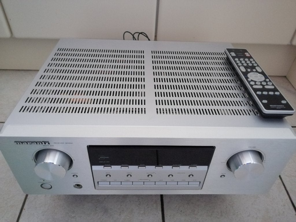 Marantz SR4021 FM Stereo Receiver phono versterker 4021 RDS, Marantz, Gebruikt, Ophalen of Verzenden, 60 tot 120 watt