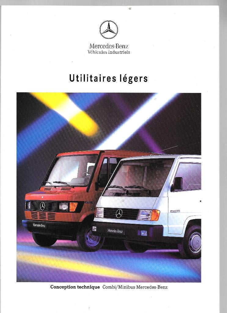 MERCEDES "UTILITAIRES LEGERS", Ophalen of Verzenden, Zo goed als nieuw, Mercedes