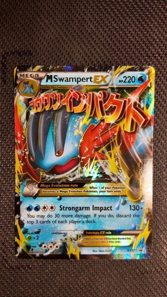 M Swampert-EX XY87 XY Black Star Promos | Pokemon kaart, Ophalen, Zo goed als nieuw, Losse kaart, Foil