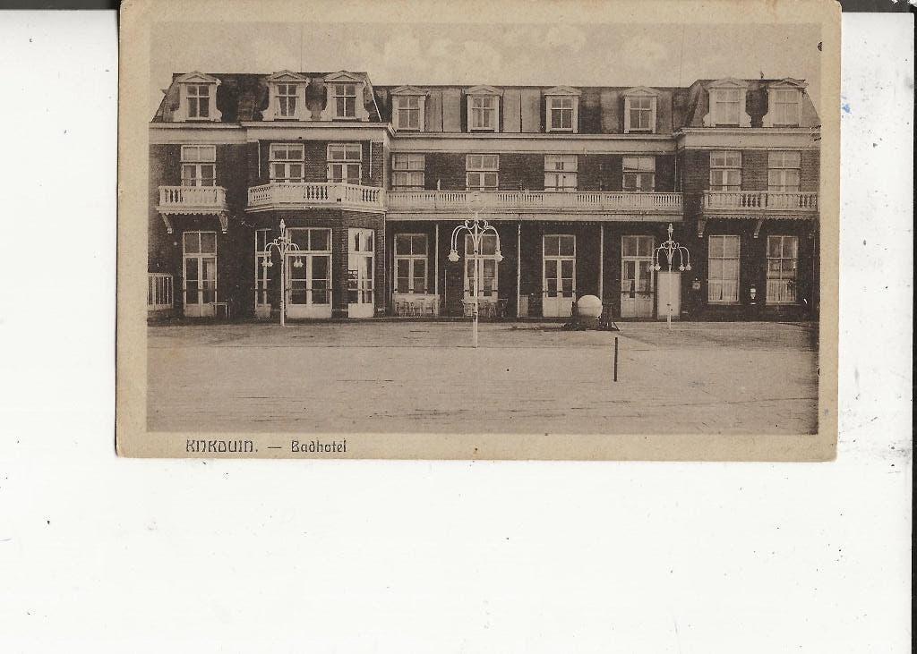 Kijkduin Badhotel 1932, Ophalen of Verzenden, 1920 tot 1940, Gelopen, Zuid-Holland