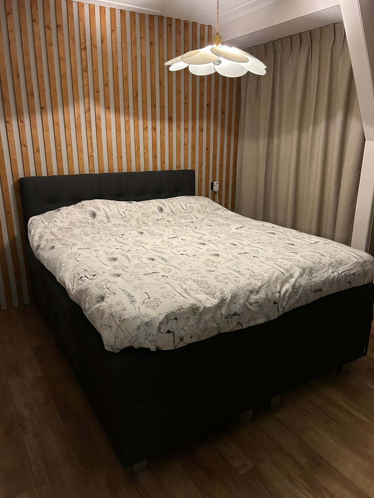 Boxspring 160x200, Huis en Inrichting, Ophalen, Gebruikt, Tweepersoons, 200 cm