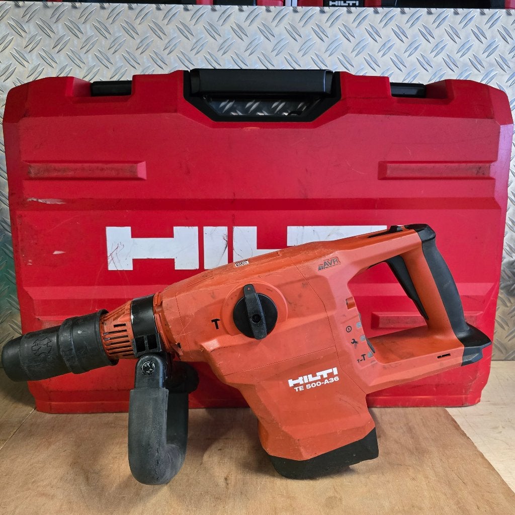 Hilti Accu Hak/Sloophamer TE 500-A36 Volt-SDS Max, Doe-het-zelf en Verbouw, Gereedschap | Boormachines, Ophalen, Boor- en/of Breekhamer