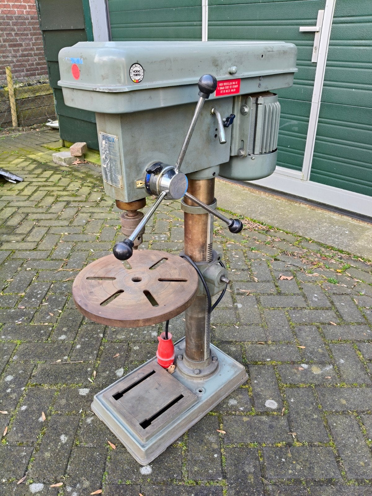 Sirox CH-5 Kolomboormachine 380/400V - Krachtige Boormachine, Ophalen, Gebruikt, Minder dan 400 watt, Kolomboormachine