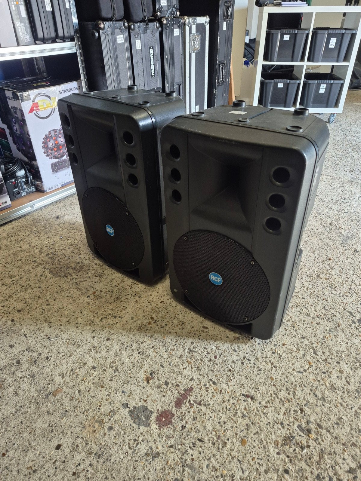 RCF ART 300A Actieve Luidsprekers, Gebruikt, Party speaker, Geschikt voor surround/home cinema, Ophalen