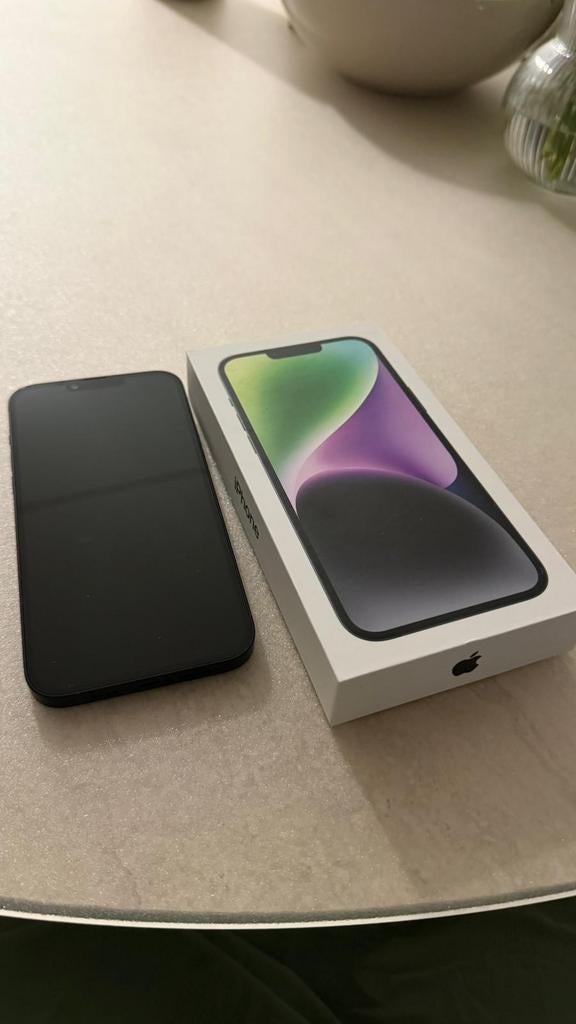 Apple iPhone 14 Plus 256GB Zwart – Als Nieuw, 256 GB, IPhone 14 Plus, Verzenden, Zwart