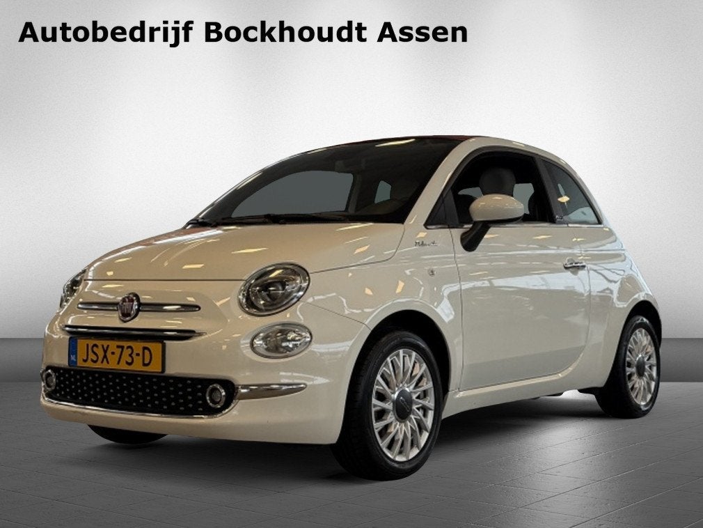 Fiat 500C 1.0 Hybrid Dolcevita | Navigatie | Cruise Control, Auto's, Fiat, Voorwielaandrijving, Gebruikt, Euro 6, Cabriolet