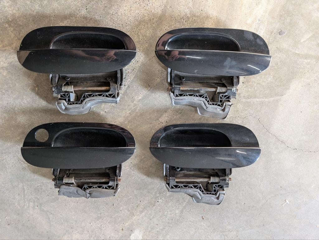 BMW e39 deurgreep set zwart, Ophalen of Verzenden, BMW