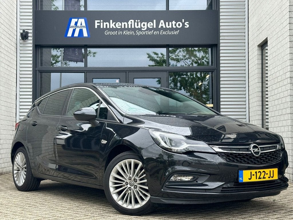 Opel Astra 1.4 Turbo Sport + |Camera |Trekhaak |Navi |Blueto, 125 pk, Gebruikt, Zwart, Bedrijf