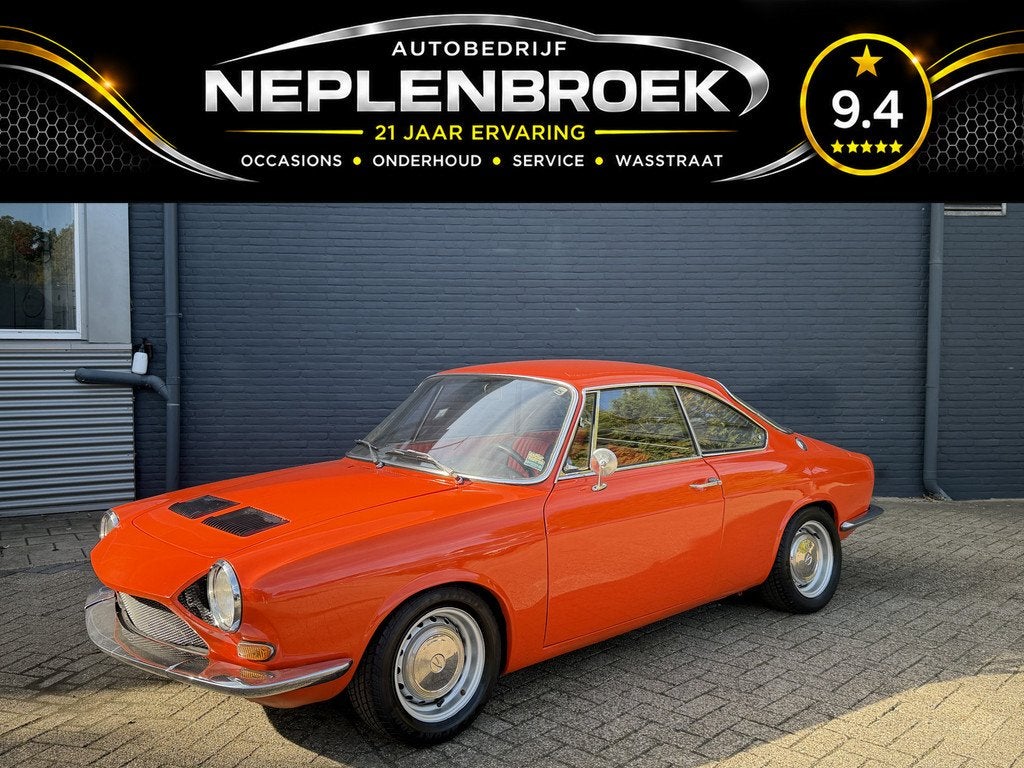 Simca SIMCA 1200 S Coupé uit 1971 km 11.314 helemaal gerest, Auto's, Overige merken, Zwart, Overige kleuren, 4 stoelen