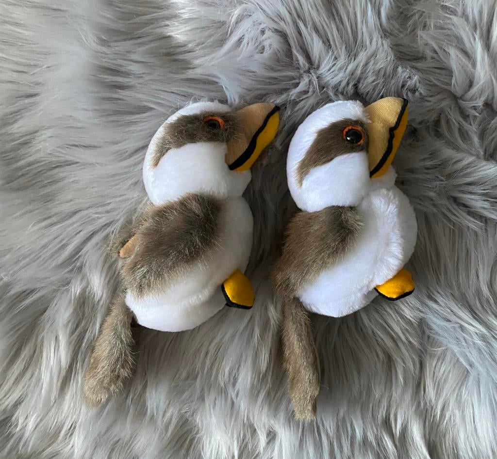 Vogel knuffels 2 stuks, Ophalen of Verzenden, Zo goed als nieuw, Overige typen