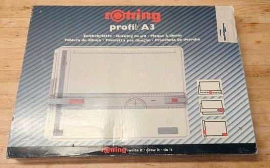 Rothring profi A3 tekenbord - Gebruikt, goede staat, Doe-het-zelf en Verbouw, Tekentafels, Gebruikt, Ophalen of Verzenden