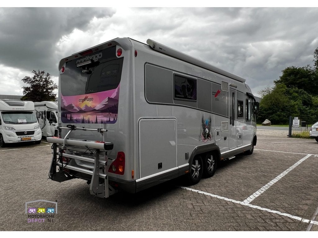 Carthago Chic E-Line I 51 QB Tandemasser Zeer Compleet, Caravans en Kamperen, Campers, Vloeistofverwarming, 7 tot 8 meter, Diesel