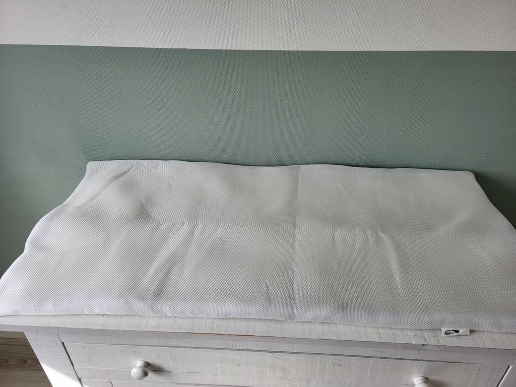 Airgosafe topper 60x120 voor babybedje, Ophalen, Zo goed als nieuw, Minder dan 140 cm, Matras