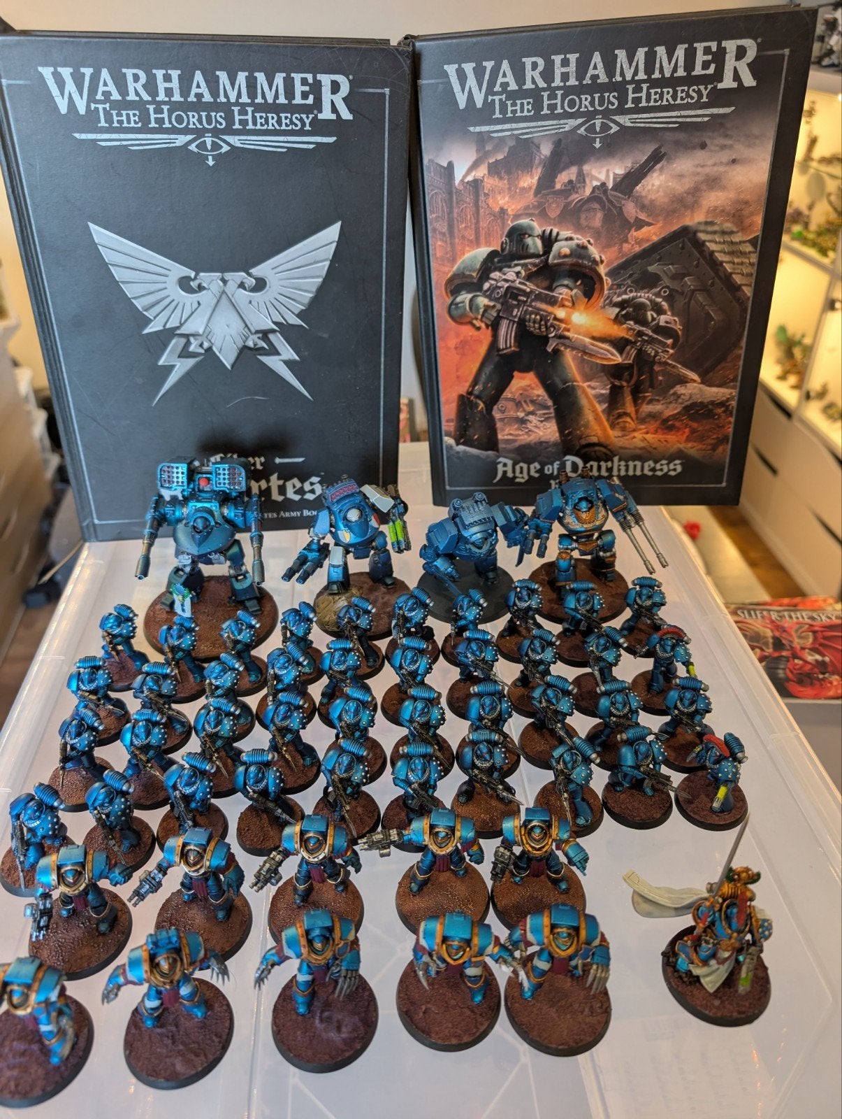 Horus Heresy Space Marines, Age of Darkness + Extras, Gebruikt, Figuurtje(s), Warhammer, Ophalen of Verzenden