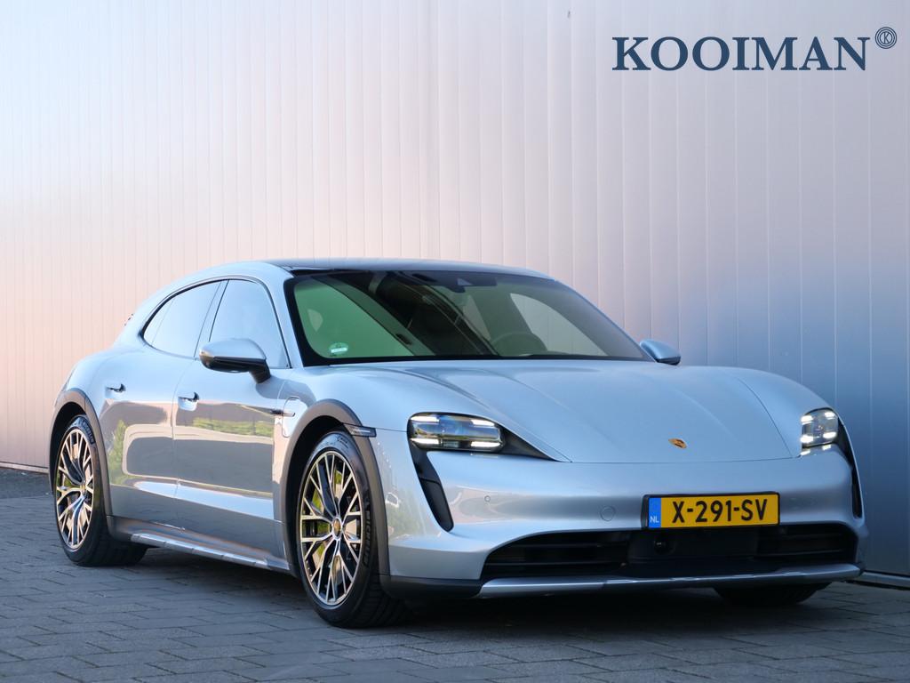 Porsche Taycan Cross Turismo 4S 93 kWh 490 Pk Automaat Navi, Auto's, Porsche, Automaat, Beige, 110 €/maand, 4 stoelen