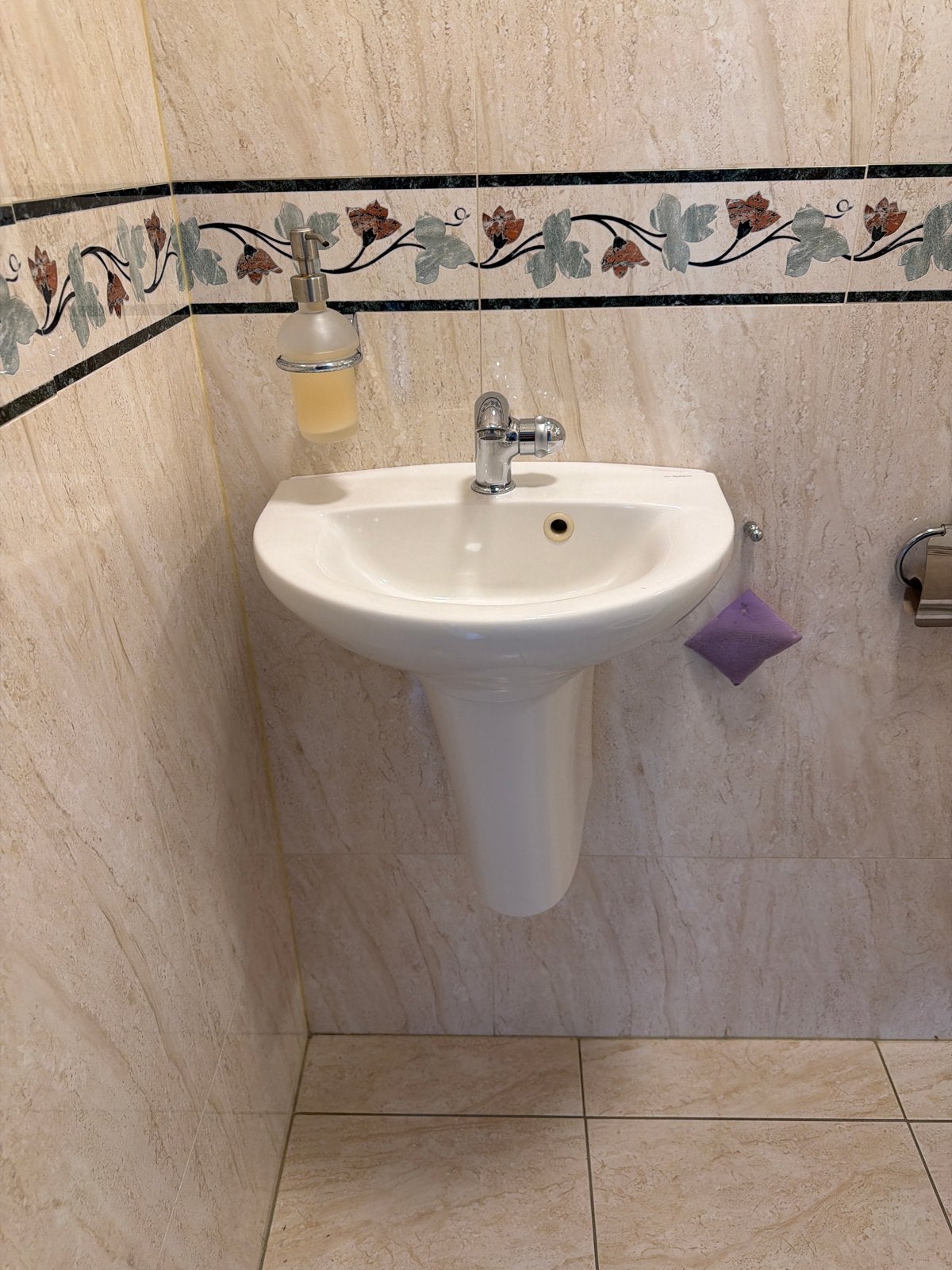 Sphinx fontein met sifon kap, Ophalen, Gebruikt, Wastafel