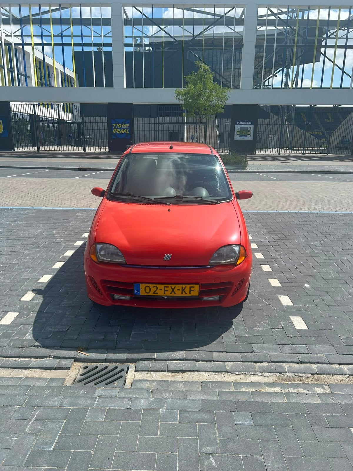 Fiat Seicento 1.1 Sporting 2000 Rood, Auto's, Fiat, Particulier, Seicento, Benzine, Hatchback, Handgeschakeld, Origineel Nederlands