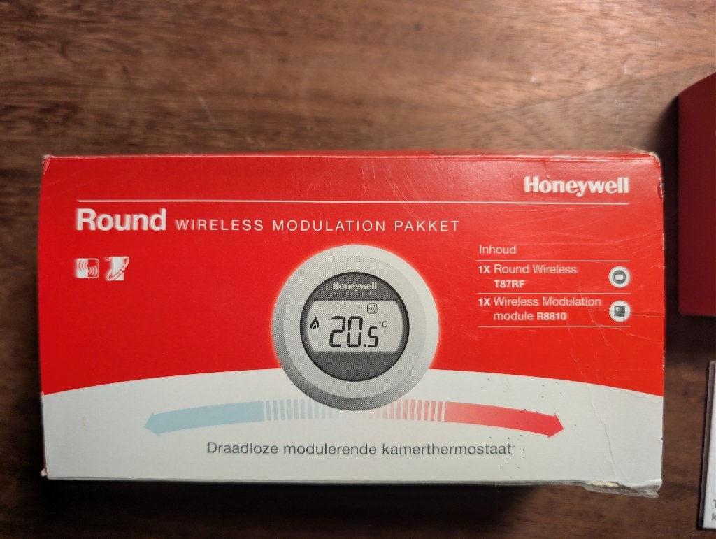 Honeywell round modulation draadloos, Ophalen of Verzenden, Zo goed als nieuw